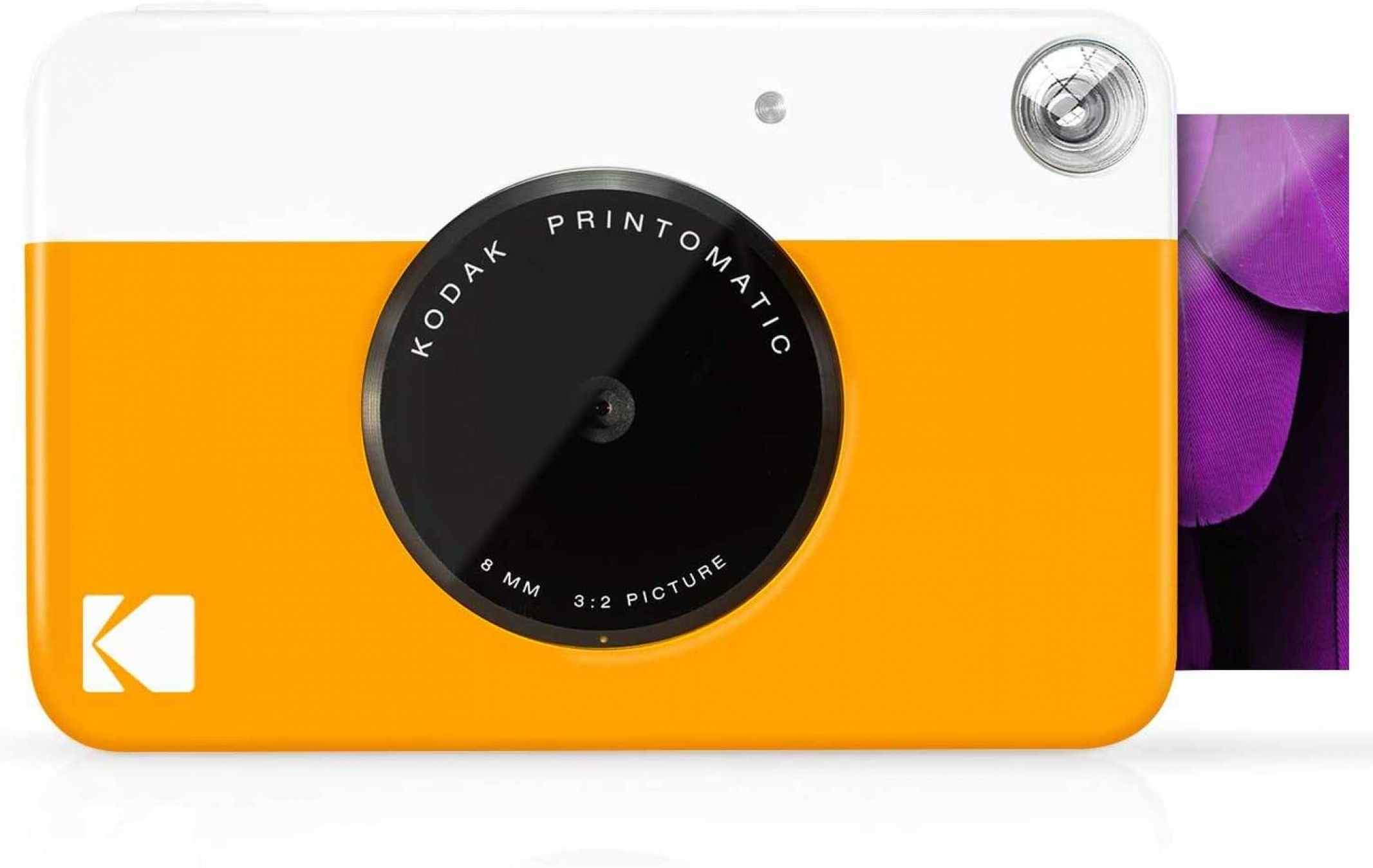 Kodak Printomatic Instant Print CameraCamerasCapture and Print All the Fun in an Instant The Kodak Printomatic camera instantly and automatically prints high-quality, full color photos with point-and-shoot ease. The camera uses Kodak Zink Photo Paper, so
